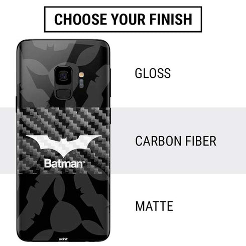 DC Comics Batman Dark Knight Logo Galaxy S9 Skin